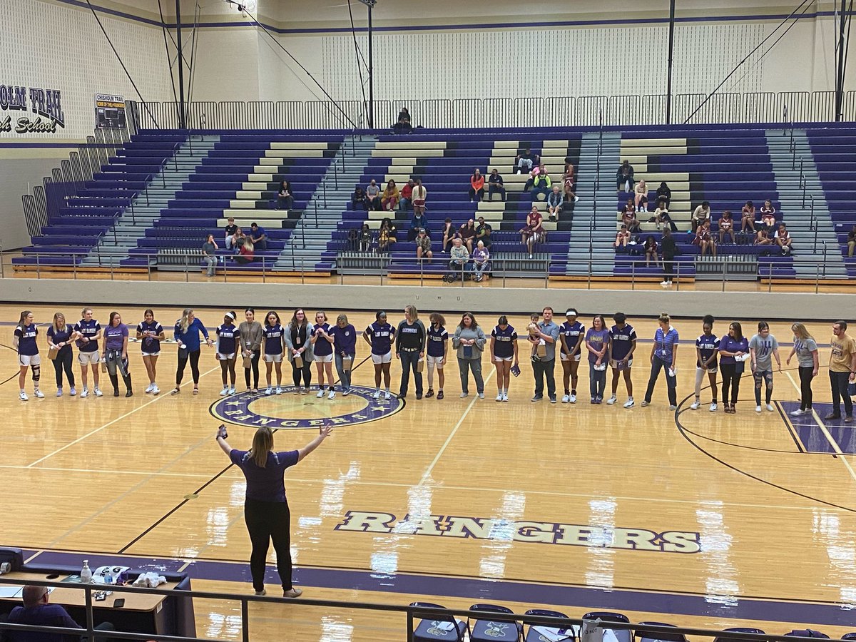 <a href="/CTHS_Lady_Hoops/">CTHS GBB (official)</a> honoring Staffulty tonight! <a href="/EMSISD/">EMS ISD</a> <a href="/emsisdathletics/">EMS ISD Athletics</a> #RangersRide #MakingADifference #BeTheChange