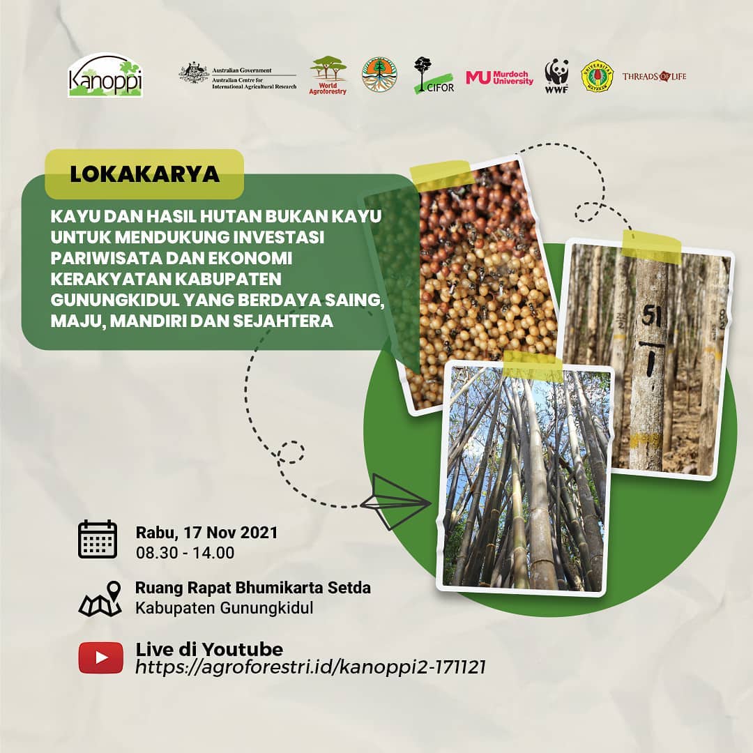 LandAllianceID's tweet photo. 🔴 #HappeningNow: Lokakarya "Kayu dan Hasil Hutan Bukan Kayu untuk Mendukung Investasi Pariwisata dan Ekonomi Kerakyatan Kabupaten Gunungkidul yang Berdaya Saing, Maju, Mandiri dan Sejahtera"!

▶️ https://t.co/6bWQICTS1i

@KanoppiProject @ACIARAustralia  @ICRAF_Indonesia @ICRAF https://t.co/l5r7EZCzO7