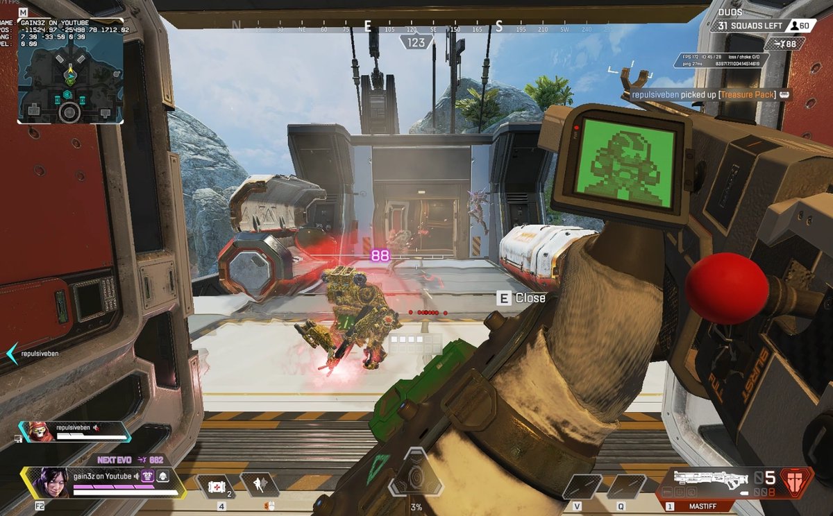 GAIN3Z's tweet photo. bruh I hit pathfinder so hard in the back he decided to touch his toes 😂😂😂 @PlayApex https://t.co/fRFiRCvoEp