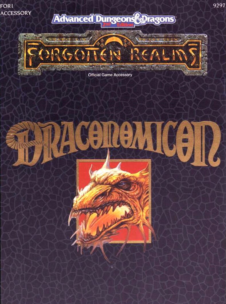 I missed the 3E one, but love the 2E Draconomion 