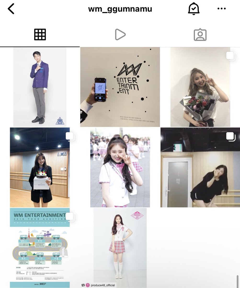 ONOFFBrasil's tweet photo. Por conta dessa decisão, as fotos da maioria dos trainees (que eram postadas através do projeto 'WM Ggumnamu) no Instagram foram deletadas. Restando apenas fotos pré-debut do ONF, Chaeyeon, Siyun e Gyuhyung... https://t.co/ckkydbJn1r