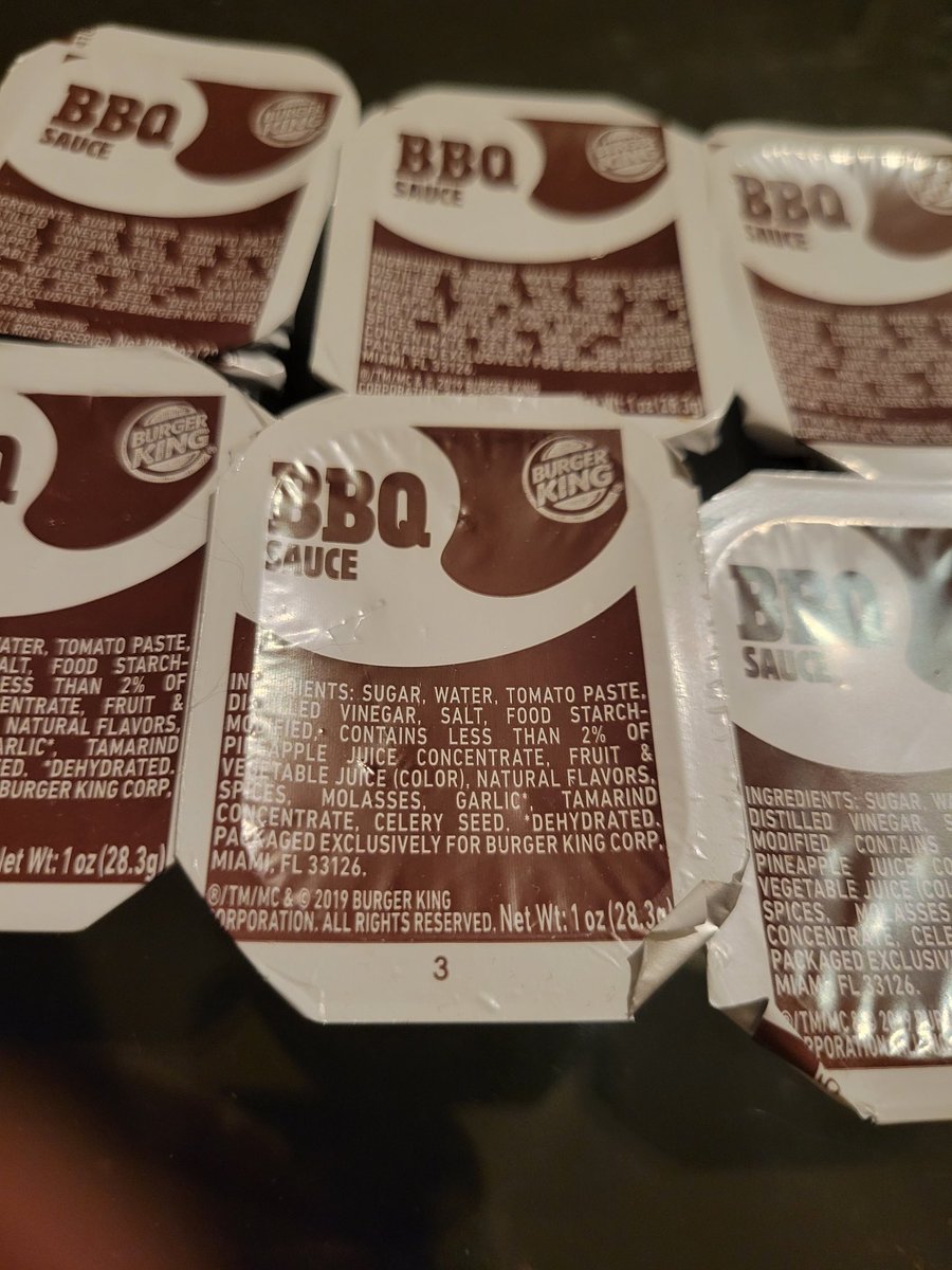 DanielAshley13's tweet photo. #FastFoodIn5Words I collect the sauce containers https://t.co/JE1Z5k5KPE