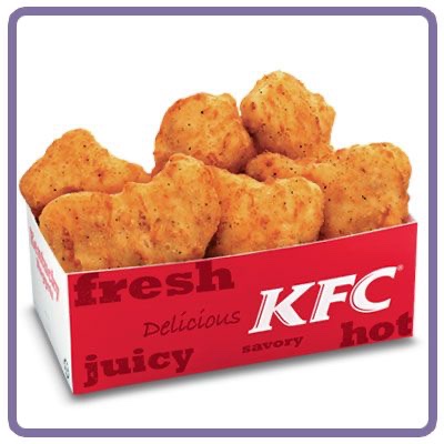 pixiebibliophi1's tweet photo. I still miss KFC nuggets. 😢 #FastFoodIn5Words https://t.co/MqO4GWhpKN