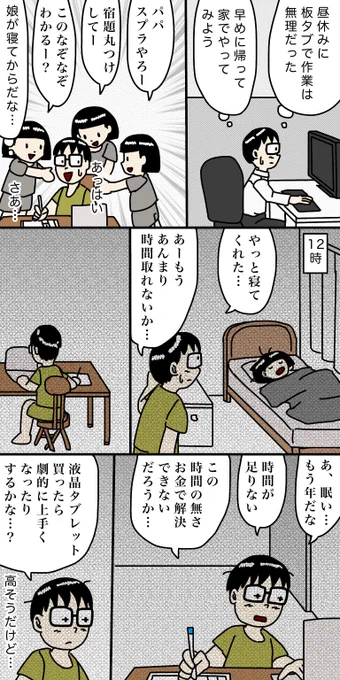 ツイッター漫画を描く47歳9日目#ツイッター漫画を描く47歳 