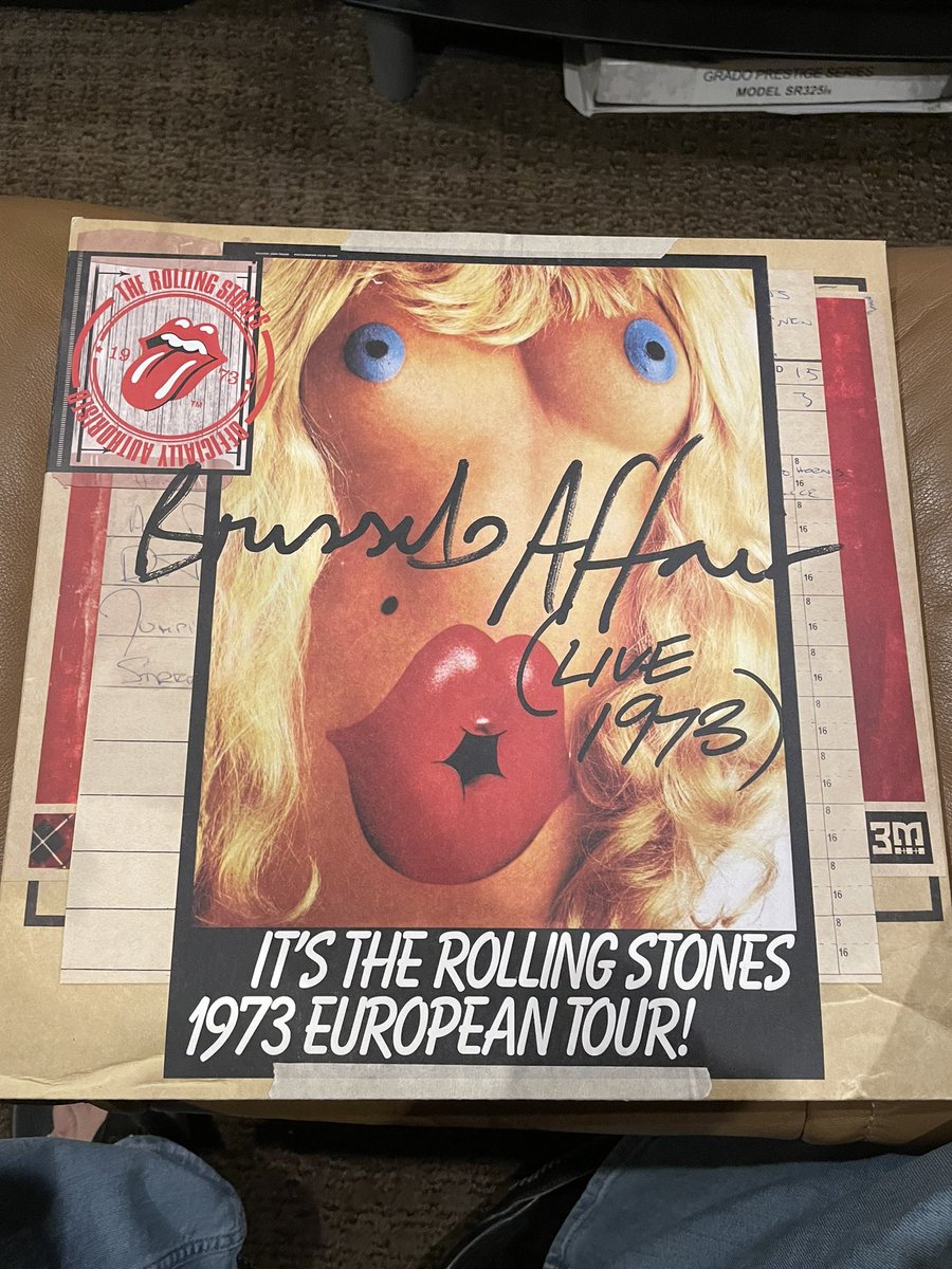 clanceman65's tweet photo. Now Playing: Uninterrupted/undeterred by scrolling #RollingStones #BrusselsAffair #Live1973 #VinylRecords -good as it gets, folks! ✌️ ❤️ &amp; 🎶…glorious ‘live’ rock &amp; roll music by “The Greatest Rock &amp; Roll Band In The World” #NoFilterTour2021 #RIPCharlieWatts #RememberMickTaylor https://t.co/5yKB0lUfWK