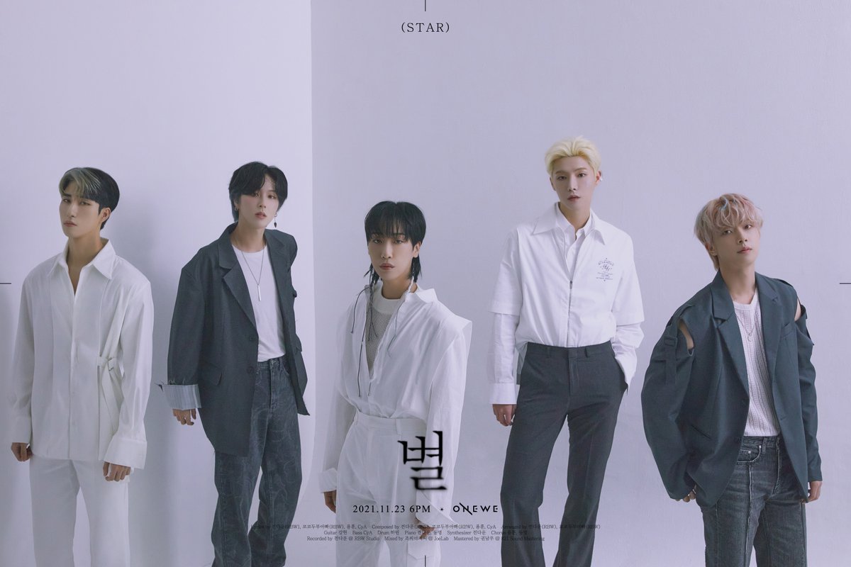 official_ONEWE's tweet photo. [#ONEWE] 

ONEWE '별 (STAR)' 
 
2021.11.23 6PM RELEASE✔ 

🔹 CONCEPT PHOTO 🔹 

#원위 #별 #STAR https://t.co/0Pi7SljmHf