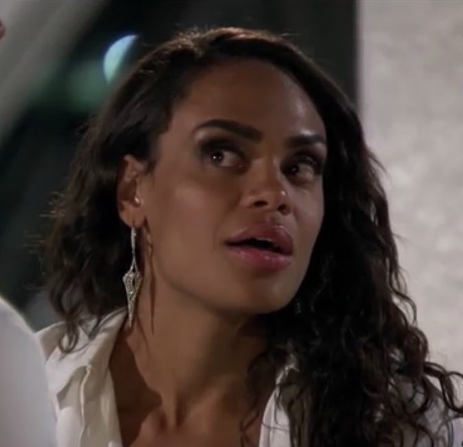 ChicksInTheOff's tweet photo. So we all feel the same way about Chris S showing up on Nayte’s one-on-one?  #TheBachelorette https://t.co/wnec11FFqv