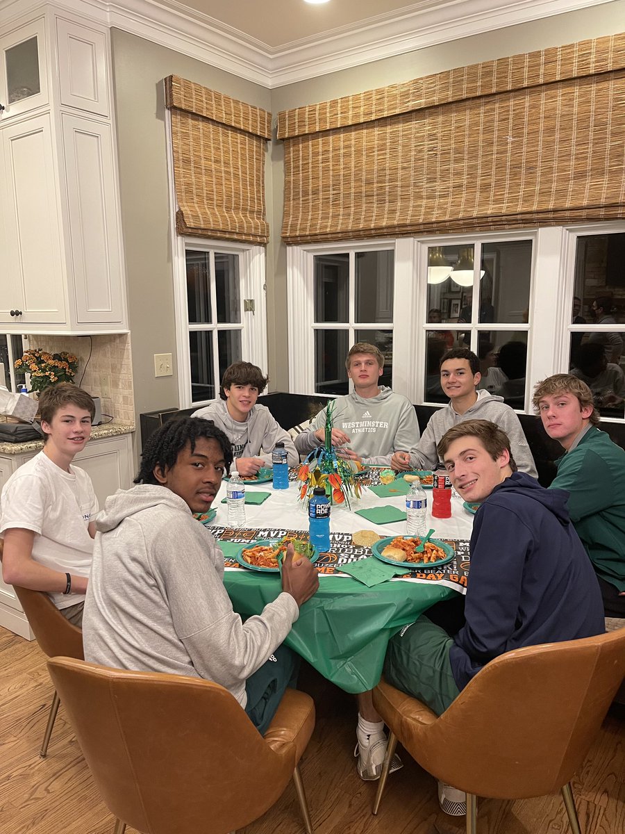 Team dinner to kick off the season.