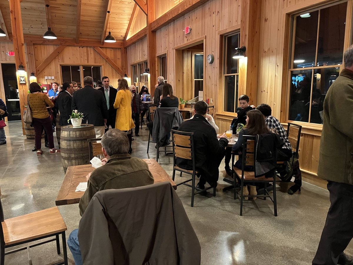CotterforRI's tweet photo. Thank you so much to everyone who came out tonight. I am so humbled and grateful for the support! Let’s do this! https://t.co/9mMt3iXrIE