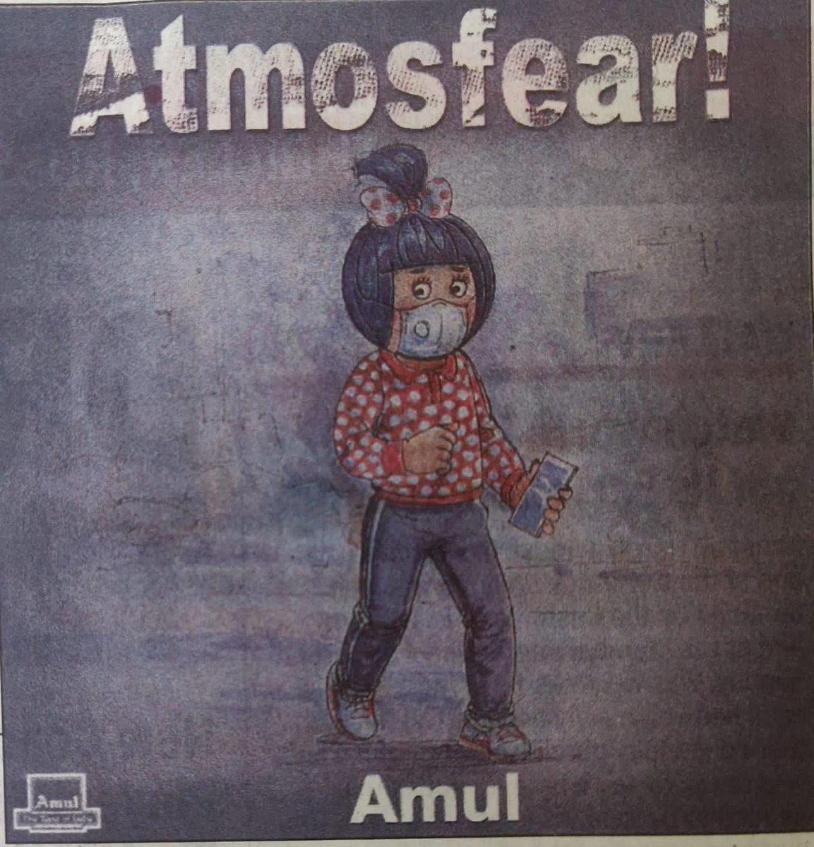 Care for Air (@careforairindia) on Twitter photo And India’s pollution goes mainstream...brilliant play on words <a href="/Amul_Coop/">Amul.coop</a> @vasudha_ET <a href="/VasuPrimlani/">Vasu Primlani</a> <a href="/HariNYT/">Hari Kumar</a> <a href="/PMOIndia/">PMO India</a> are you listening? <a href="/ArvindKejriwal/">Arvind Kejriwal</a> <a href="/emilyschmall/">emilyschmall</a> <a href="/MoHFW_INDIA/">Ministry of Health</a> <a href="/moefcc/">MoEF&CC</a> And India’s pollution goes mainstream...brilliant play on words <a href="/Amul_Coop/">Amul.coop</a> @vasudha_ET <a href="/VasuPrimlani/">Vasu Primlani</a> <a href="/HariNYT/">Hari Kumar</a> <a href="/PMOIndia/">PMO India</a> are you listening? <a href="/ArvindKejriwal/">Arvind Kejriwal</a> <a href="/emilyschmall/">emilyschmall</a> <a href="/MoHFW_INDIA/">Ministry of Health</a> <a href="/moefcc/">MoEF&CC</a>