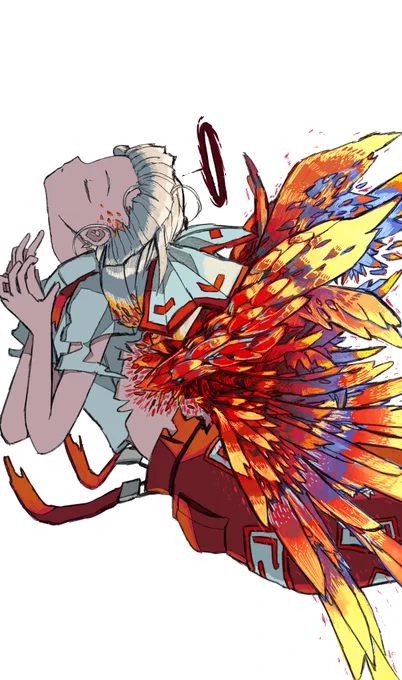 深紅 