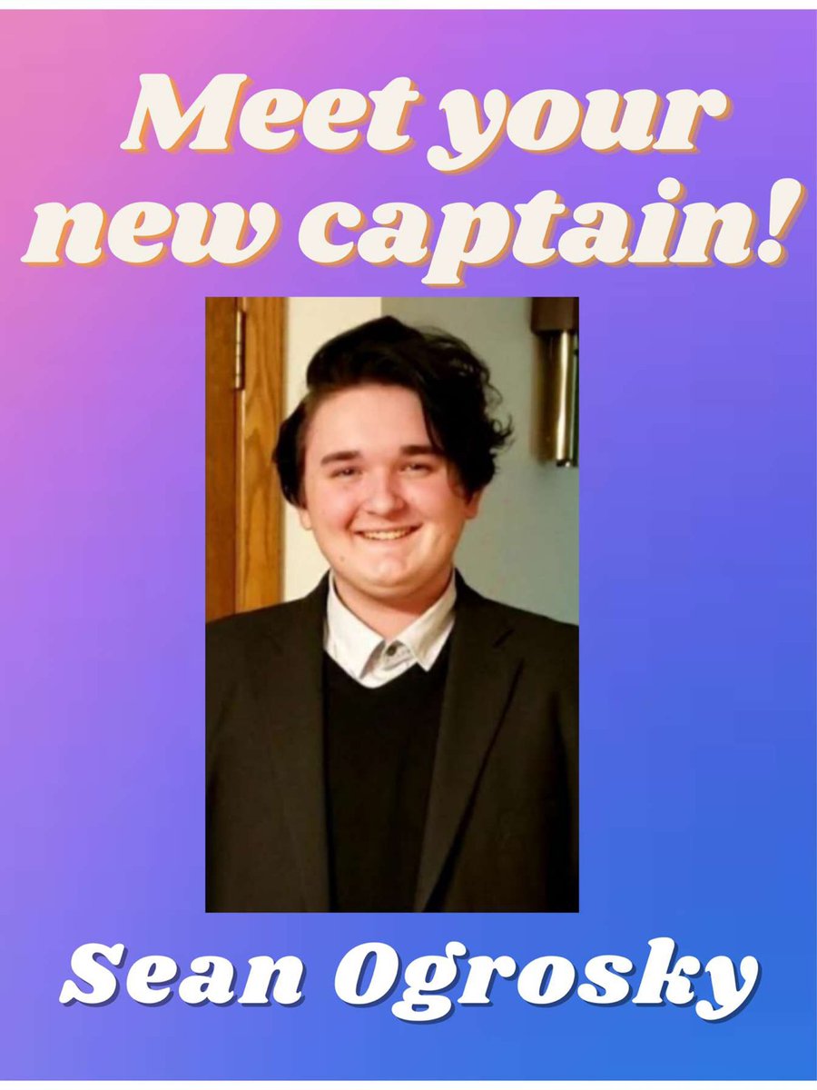 FHS4n6's tweet photo. Meet our 2021-2022 Captains!! Sean,Juliana and Gavin https://t.co/igOvEweyjK