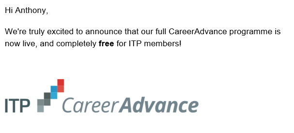 AntDowling's tweet photo. It's happening!!!!  NICE!!!!, @ITP_nz Career Advance is now live. https://t.co/X9OuDpvkCy https://t.co/ojkRuecRsG