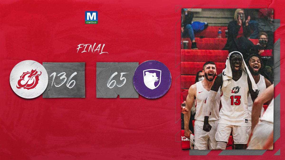 MSUM_MBB's tweet photo. First home win of the season!
@MSUMDragons | #FiredUp https://t.co/m6kJcoSoBZ