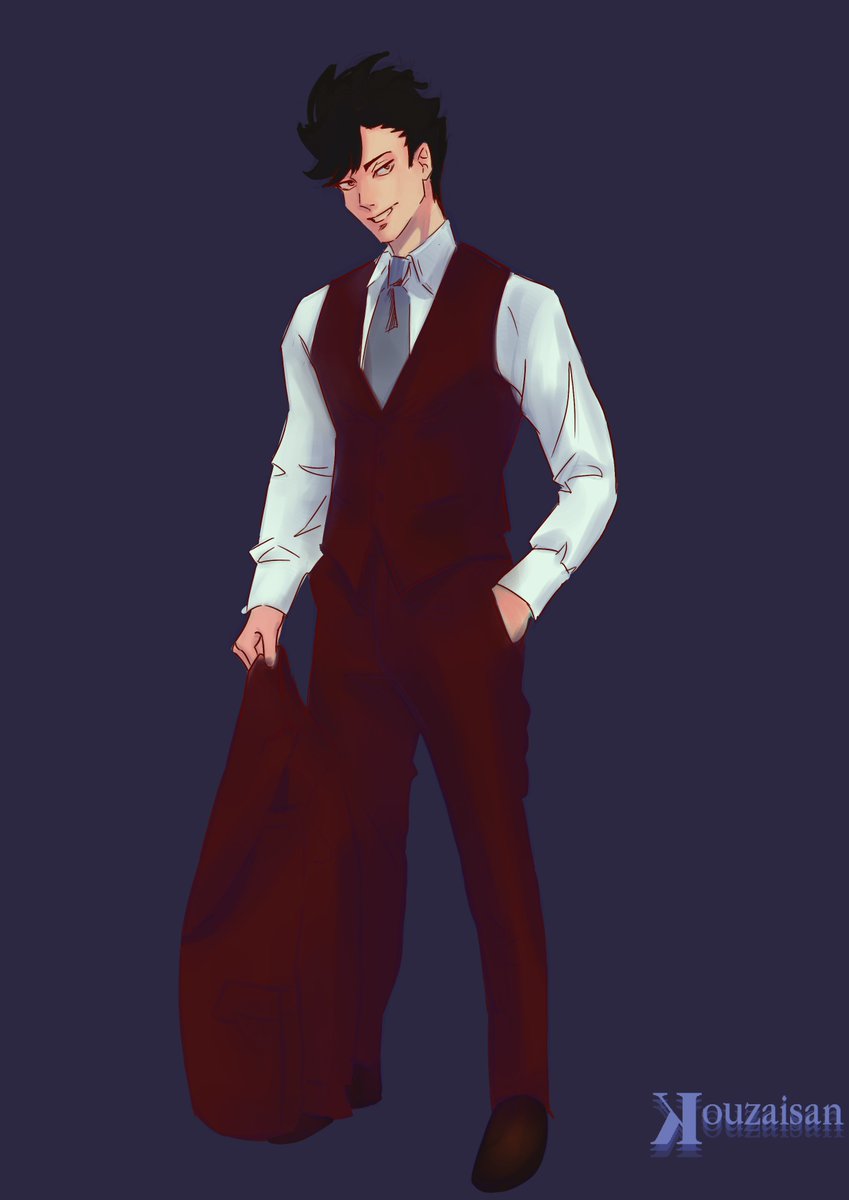 Happy Birthday To Kuroo Tetsuro!!! ❤

#黒尾鉄朗誕生祭2021
#黒尾鉄朗生誕祭2021 

This was from last year cause I didn't have the time to draw him cause of school.