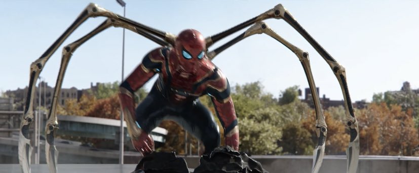 MCUMarvels's tweet image. people can hate on it all they want, I’m in love with the Iron Spider suit.