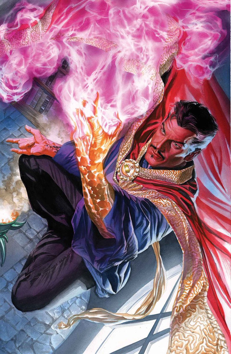 thealexrossart's tweet photo. #DRSTRANGE #SpiderMan #SpiderverseConfirmado #art #comic #SpiderManNoWayHome @SalAbbinanti https://t.co/7YiHke2w2p