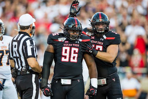 JoAdedire's tweet photo. #AGTG God is Good! Blessed to announce I’ve received an offer from Texas Tech!!!! 🔴⚫️ #WreckEm @jkbtjc_53 @SummitFB @CoachLaborte https://t.co/WQDbqNyi82