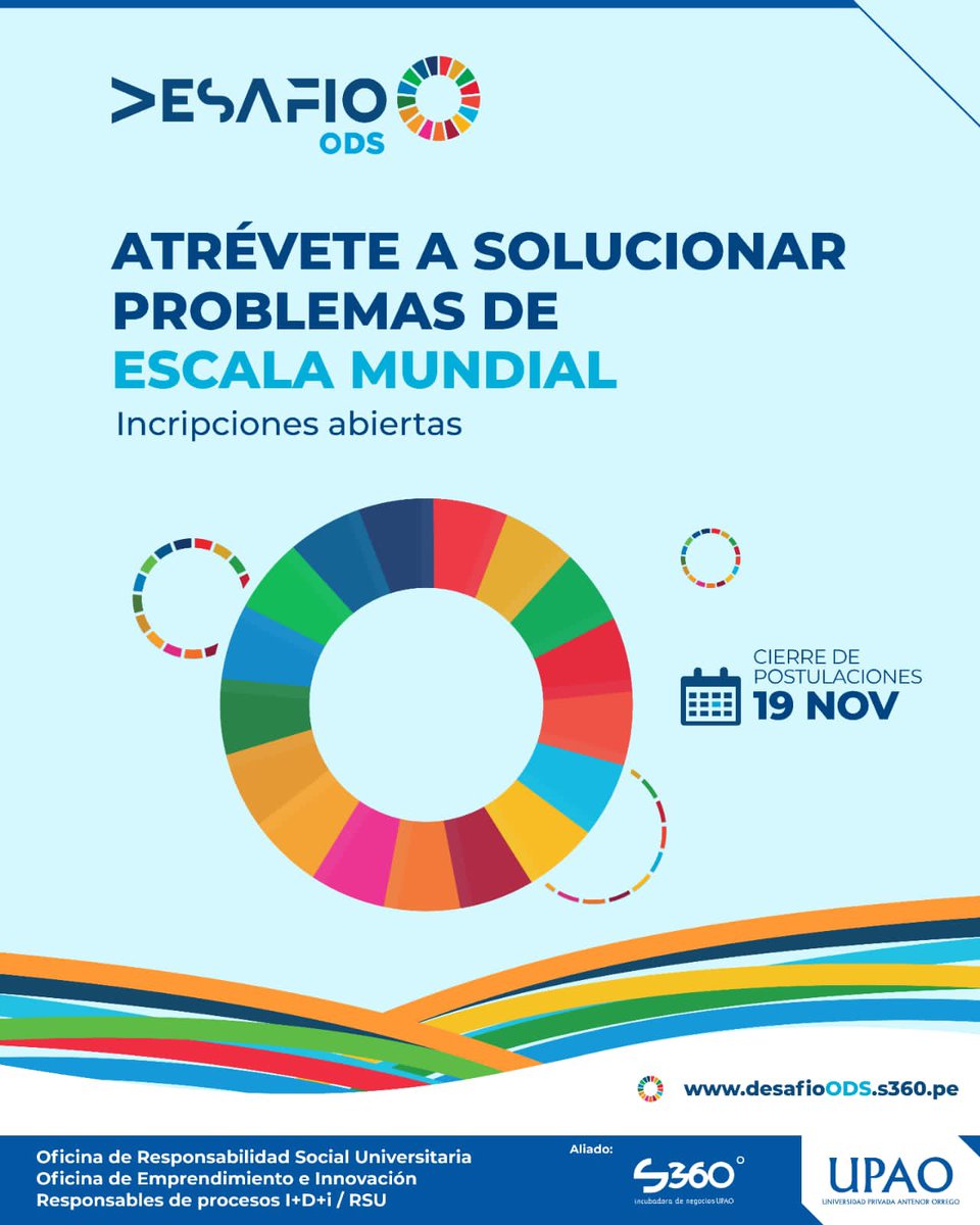 ATRÉVETE A RESOLVER PROBLEMAS DE ESCALA MUNDIAL