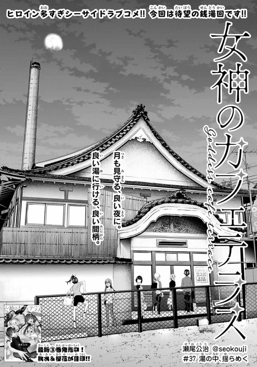 ✨週刊少年マガジン51号本日発売✨ 『女神のカフェテラス』はお待たせ