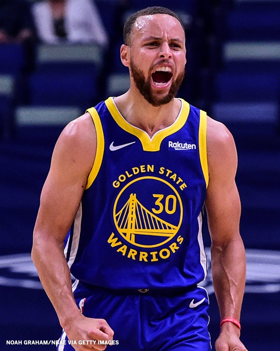 Steph Curry notched his 37th career game with nine 3-pointers.

The next five players on the list have 34 such games COMBINED.