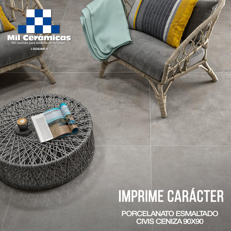 Si hay una cualidad que tienen los productos tipo cemento, es que le imprimen una personalidad única a los #Ambientes. Este porcelanato de acabado mate es todo terreno, puede ser instalado en #Piso o #Pared, exteriores o interiores, y viene con 9 caras diferentes. #MilTendencias
