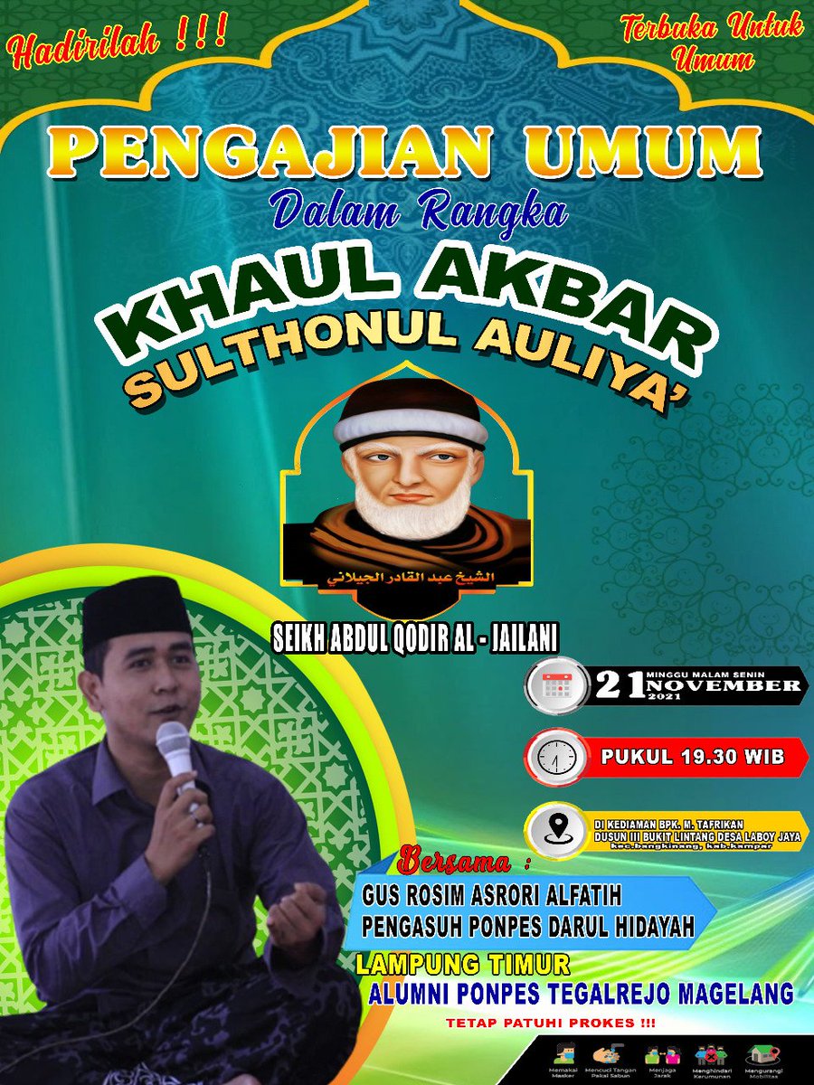 RagklS's tweet photo. @TaufikDamas Mohon doanya semoga acaranya berjalan lancar dan banyak yang datang https://t.co/NjpaFPvOkz