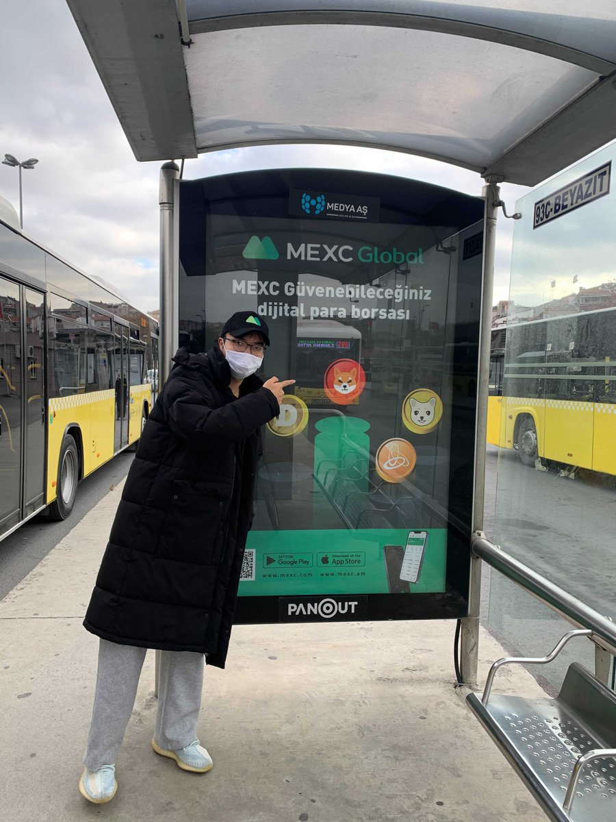 MEXC Global artık sokaklarda 💪