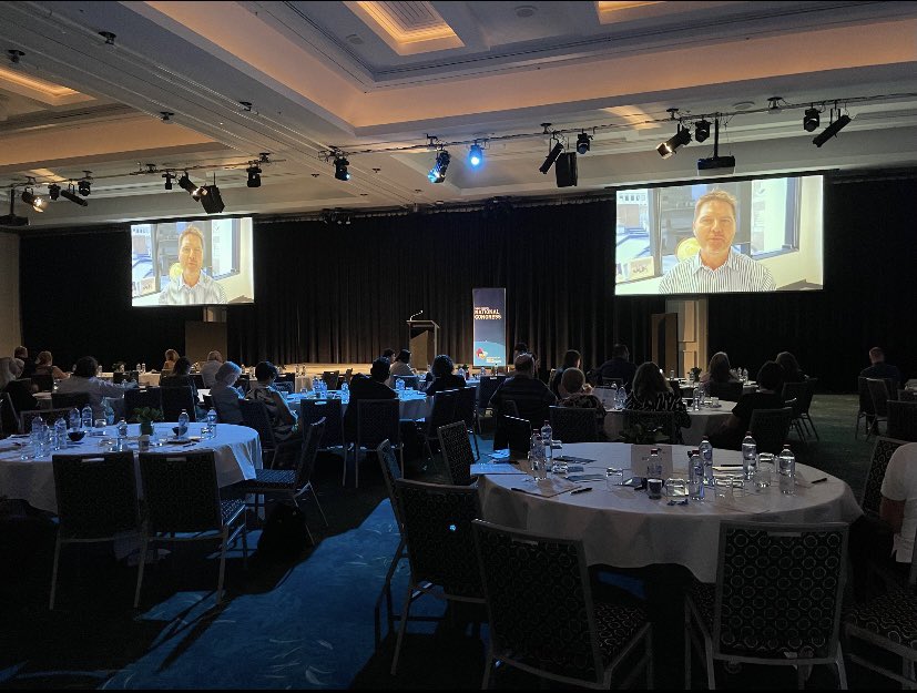 Alexand66449943's tweet photo. @ReckonHQ CEO Sam Allert and Event Partner #IPABooks+ now presenting to our face to face attendees on the Gold Coast for #IPANC21 on smarter ways to run a future practice https://t.co/WWcZq7XJ5a