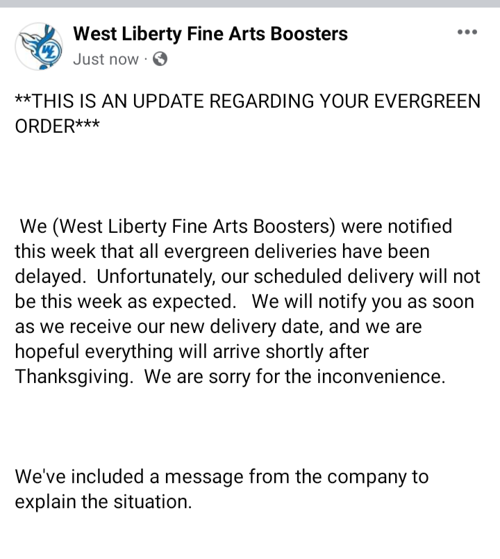 WLHSCometBand's tweet photo. 📢 EVERGREEN UPDATE https://t.co/BKaqian4HI