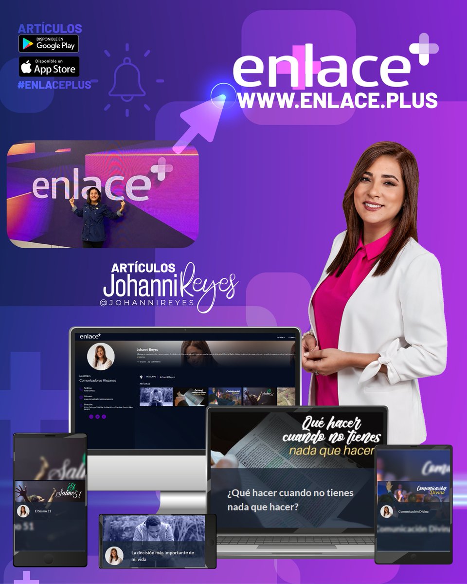 JohanniReyes's tweet photo. @ComunicadorasH Se une a @enlacetv en su plataforma de #Enlaceplus | 
En este enlace están todos los detalles de la noticia: https://t.co/Wdp7Q8kK1N 👈🏼 https://t.co/rEgCTCTgwa