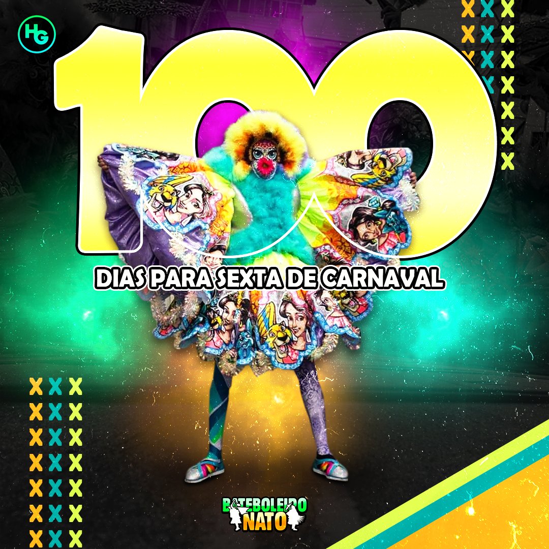 apyxfnd_gov's tweet photo. FOI DA A LARGADA... 100 DIAS PARA SEXTA DE CARNAVAL 🎭 https://t.co/tUM4gYlrdD