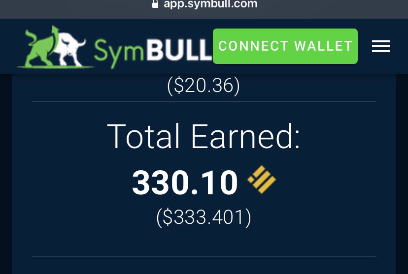 @SymBULLCoin Holding a moderate amount of Symbull for a 11 days now- you do the math