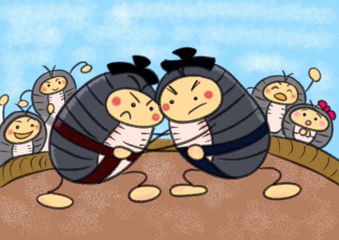 お相撲のtwitterイラスト検索結果