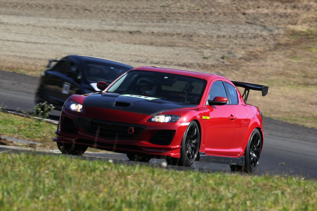 5FIVEXTIRES's tweet photo. 2021 ファイベックスチャレンジ in SUGO
No.131
初SUGO!楽しいRX-8
TIRE SPEC
(F) Gerun 051R 265/35R18
(R) Gerun 051R 265/35R18
エントリー頂き、ありがとうございました。
#Teamgoodluck
#スポーツランドSUGO
#fivex
#5fivex
#ファイベックス
#gerun
#ゲラン https://t.co/tUjQlQrVS1