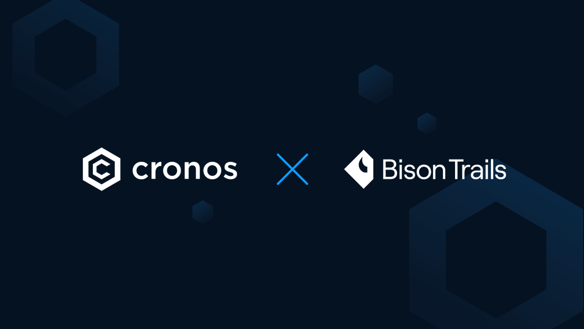 UltApp's tweet photo. We are excited to welcome leading blockchain infrastructure firm @BisonTrails to the Cronos ecosystem! 

Bison Trails will run validator nodes on the Cronos testnet and mainnet beta to support and enhance the network security and performance.

Details: https://t.co/n47JGiyt5e https://t.co/f7Kh2h0Jp5
