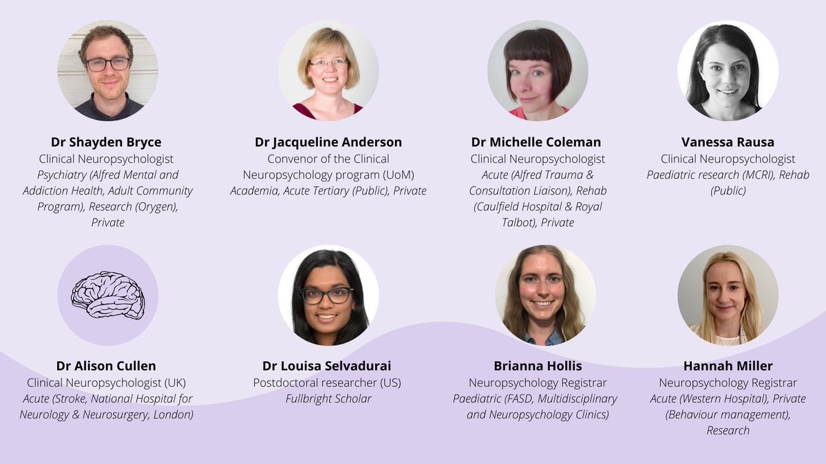 NSScommittee's tweet image. What comes after graduation? 🤔

Join us 6pm NEXT WEDNESDAY 24th NOVEMBER for an online Q&amp;amp;A session with a fantastic lineup of current Neuropsychology Registrars and Clinical Neuropsychologists.

No pre-registration is required. A zoom link will be sent to our NSS mailing list 📬