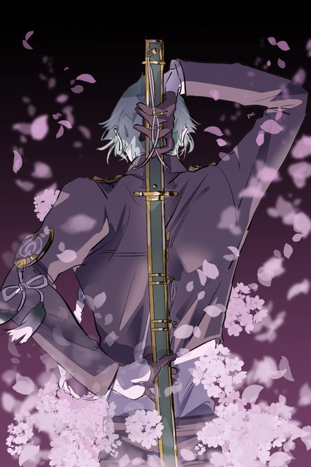 拙者、対で描くの大好き侍なんです… 