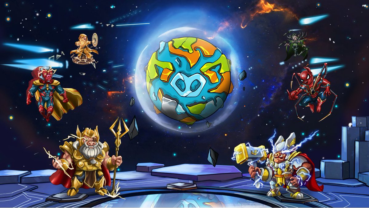 HOODdailyTK's tweet photo. ⚔️@PiggyPlanetNFT reassures its position as a #NFT gaming platform built on #BSC and the most seamless #DeFi &amp; #GameFi ecosystem. 

💎 Piggy Planet is a metaverse virtual universe with many planet created. #Metaverse 🚀

✅ Telegram Channel: https://t.co/5NXB98Y7Fd

#NFTs #Marvel https://t.co/ni4uhbYu3M