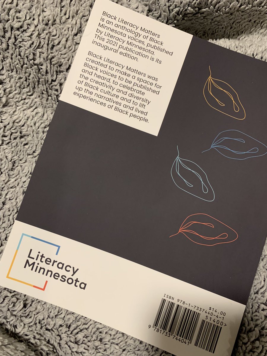 My first published piece!  My poem was submitted to Literacy Minnesota’s anthology!  ‘Black Literacy Matters’.  I am so honored to be a part of the project! #BlackPoets #BlackWorkers #BlackLiteracyMatters