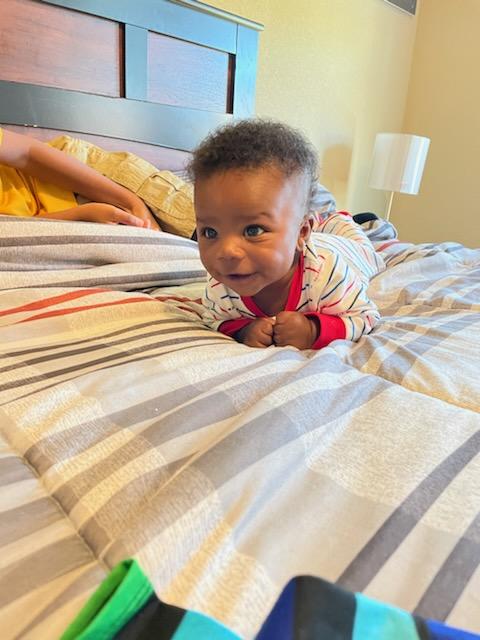 Iampat_g's tweet photo. Skin like mine, bags under his eyes like mine, creases in his smile like mine, hair like mine too. 

#Dakari love you so much and you just don't know! 

God got us. https://t.co/ZyiUaJ1TPa