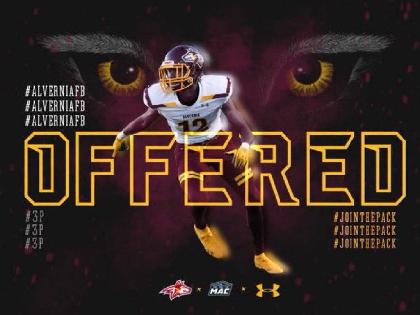 JayLopez53's tweet photo. Excited to receive my first offer from @AlverniaFB ! Thank you for this opportunity @MisterLilly! https://t.co/B3ZMnmqLqf