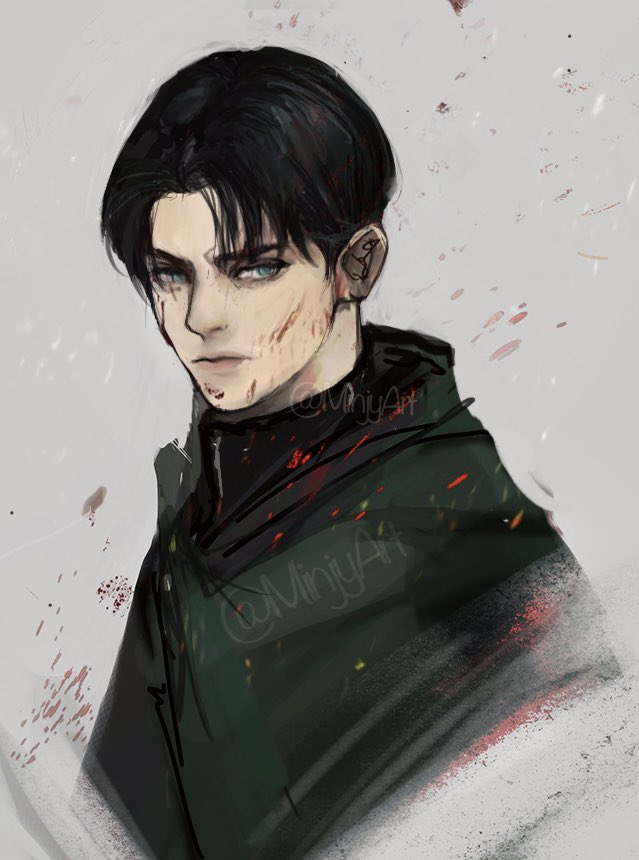 minjyart's tweet photo. Heres #leviackerman :) Had an itch to do a quick drawing of him #AttackOnTitan #ShingekiNoKyojin https://t.co/hOtyGXmxRZ