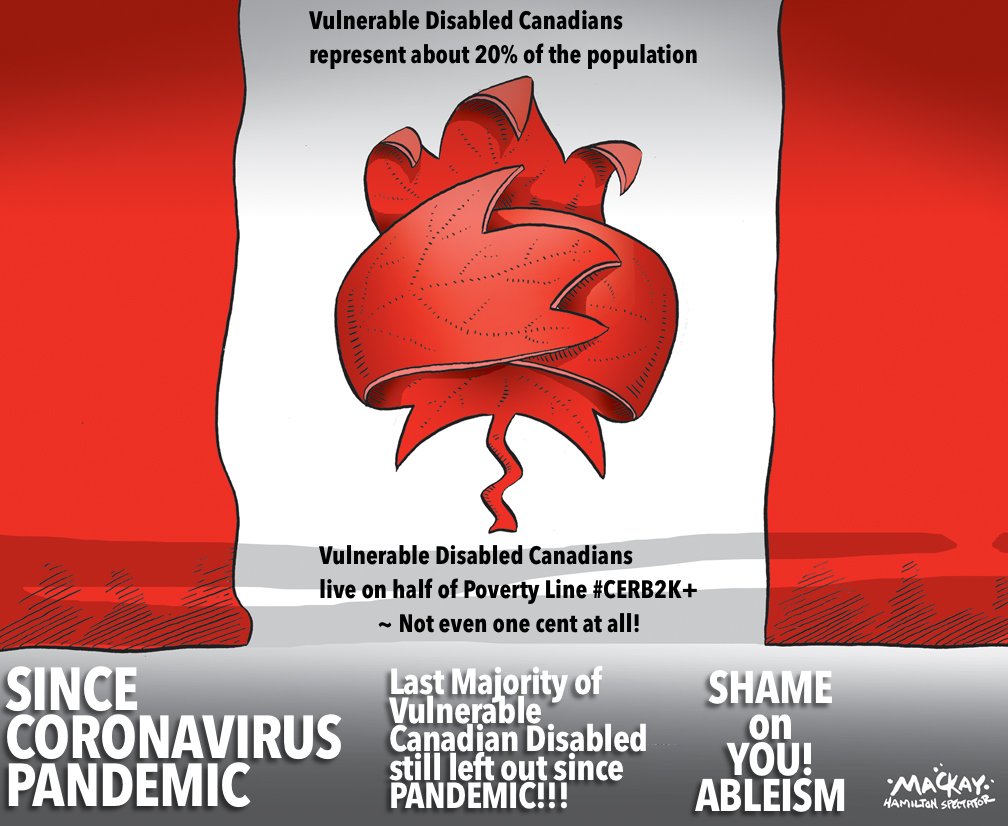 AccessLens's tweet photo. @JustinTrudeau @jjhorgan Time to take care of our vulnerable Disabled Canadian that never got one cent more during Coronavirus Pandemic, 2nd 🌊, 3rd🌊, and now Fourth Wave 🌊
Where have you been, Justin? https://t.co/gU0RczoSvo