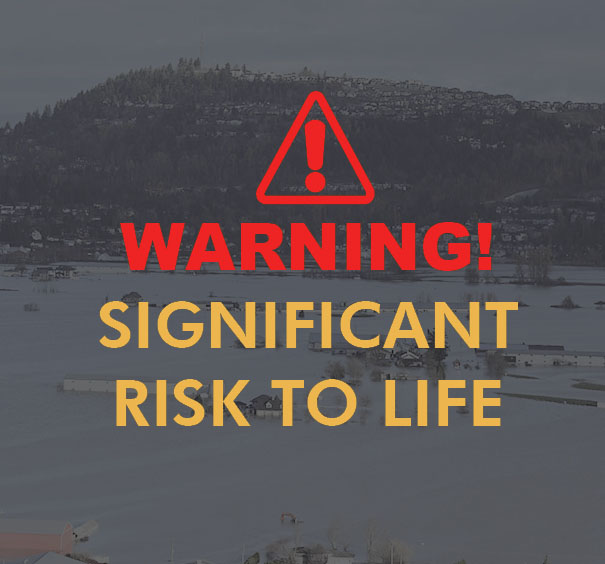 AbbyPoliceDept's tweet photo. EMERGENCY UPDATE: The City of Abbotsford is issuing an immediate &amp; urgent notice to all residents that did not yet evacuate Sumas Prairie to evacuate immediately. Conditions within Sumas Prairie within the last hour have escalated &amp; pose a significant risk to life. https://t.co/gOl3vIN64G