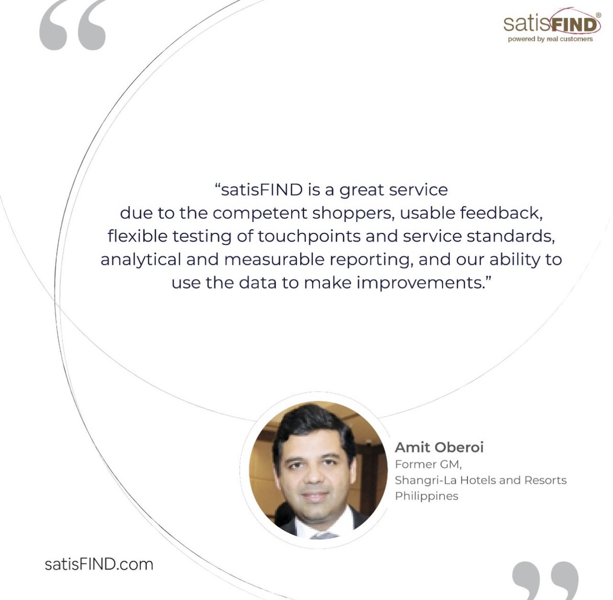 SatisFIND tweet media