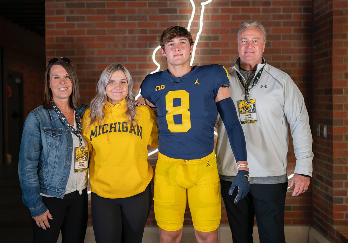 100% committed! #GoBlue 〽️〽️