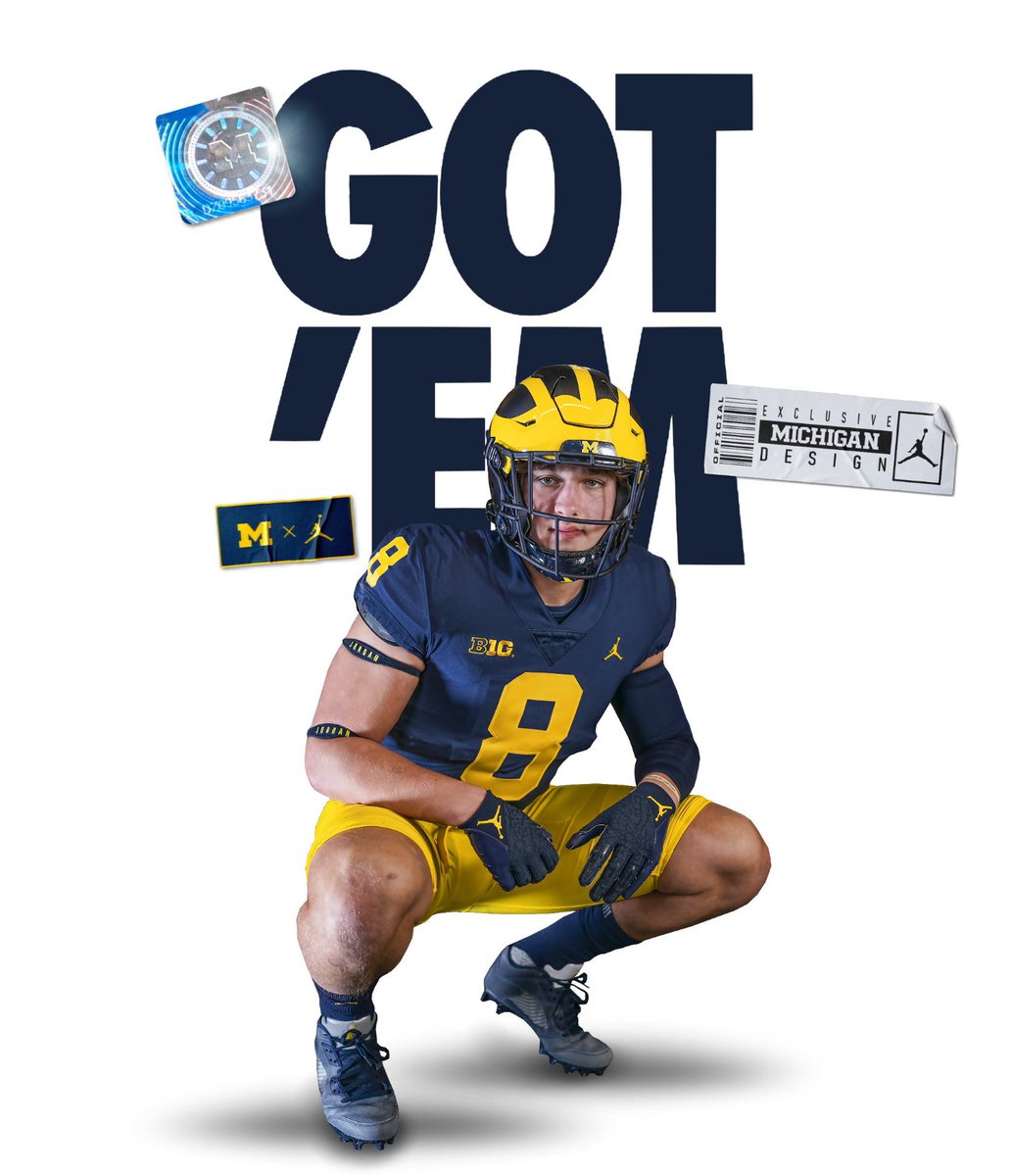 JimmyRolder's tweet photo. 100% committed! #GoBlue 〽️〽️ https://t.co/68yoZo1Aq1