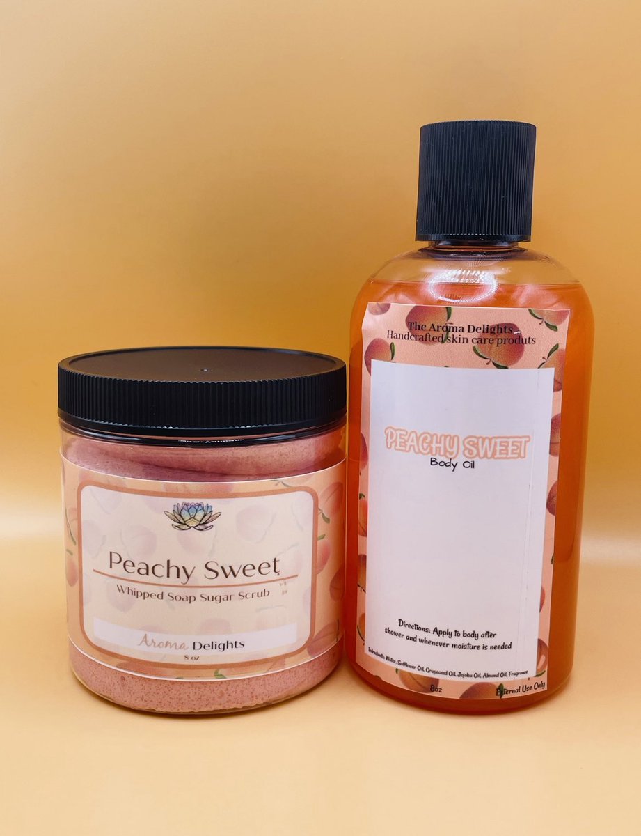 Aroma_Delights's tweet photo. @themonaleo Hi there! I’m Ashley and I make body butters, whipped soaps, body scrubs, body oils and more that you are guaranteed to love!
⠀
Upgrade your body care routine and shop https://t.co/duDT634B5b https://t.co/x6u9Aq4BLX