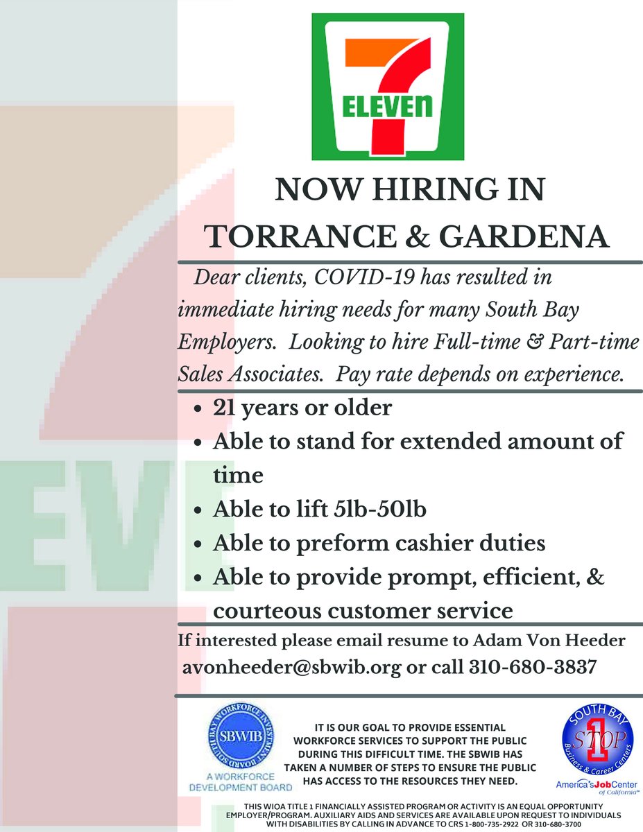 South Bay Jobs tweet media